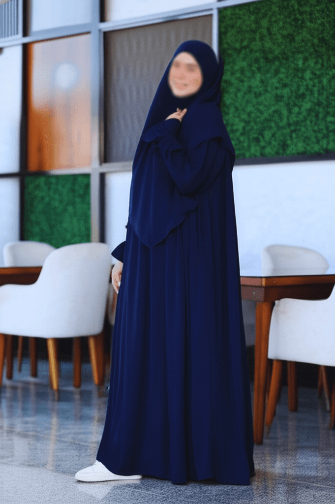 Modest Drape Jilbab alternate view