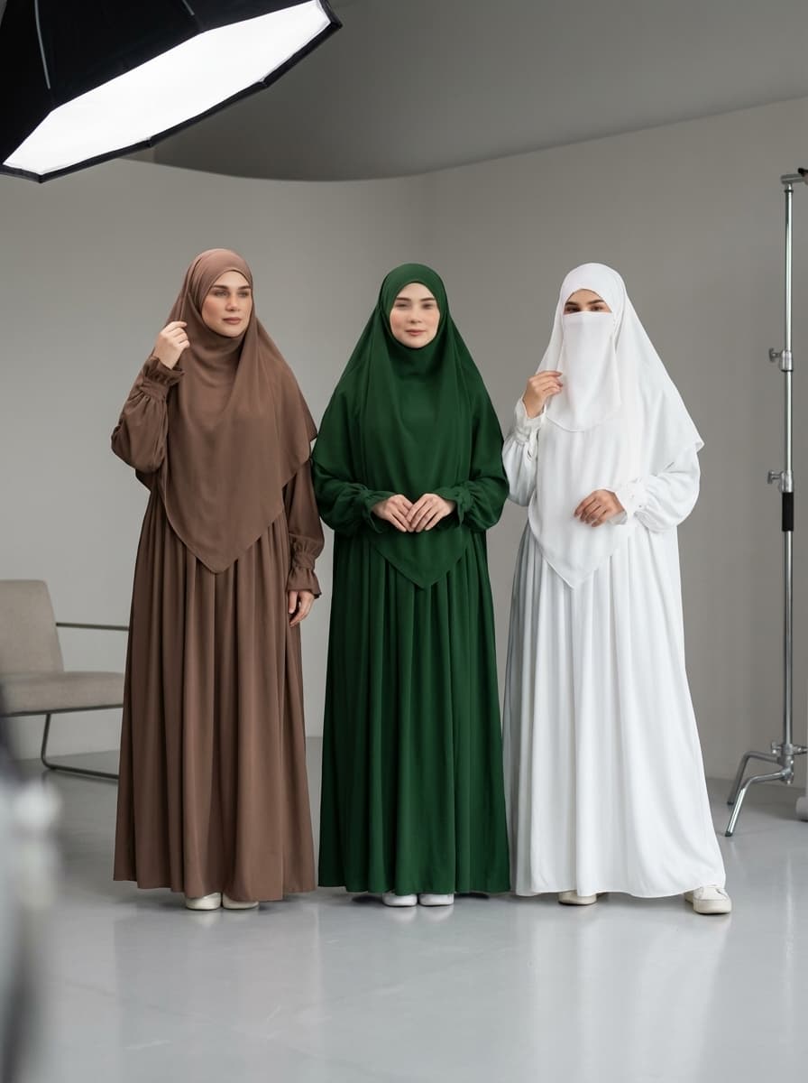 Modest Flow Jilbab Set alternate view